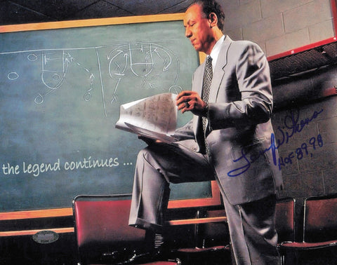 Lenny Wilkens Autographed Signed 8x10 Photo Seattle Supersonics MCS Holo #87455