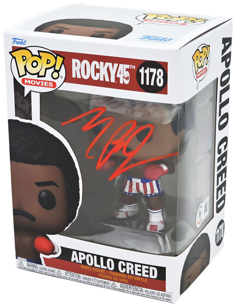 MICHAEL B. JORDAN AUTOGRAPHED FUNKO POP VINYL FIGURINE BECKETT WITNESS 220631