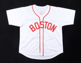 Jim Lonborg Signed Boston Red Sox Jersey Inscribed "67 AL CY Young" (JSA COA)