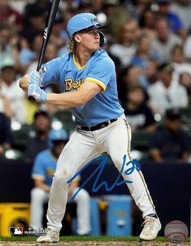 Brewers Outfield Prospect JOEY WIEMER Signed 8x10 Photo #6 AUTO