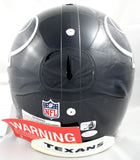 J.J. Watt Autographed Houston Texans F/S VSR4 Authentic Helmet - JSA W