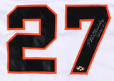 Juan Marichal Signed San Francisco Giants Jersey Inscribed "HOF 83" (MAB Holo)