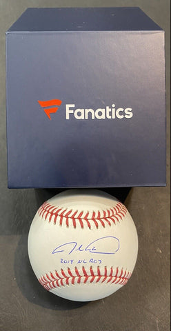 Jacob deGrom Mets Signed Official MLB Baseball 2014 Roy Autograph Fanatics Coa