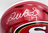 Deebo Samuel Autographed 49ers Flash Red Authentic Full Size Speed Helmet Fanati