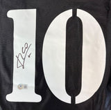 Luis Figo Signed Real Madrid Black Adidas Soccer Jersey BAS 58440