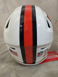 JOHN ELWAY SIGNED DENVER BRONCOS SNOWCAP SPEEDFLEX HELMET BECKETT QR