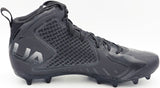Tyler Lockett Auto Black Under Armour Team Fierce MC Cleats Seahawks Size 11