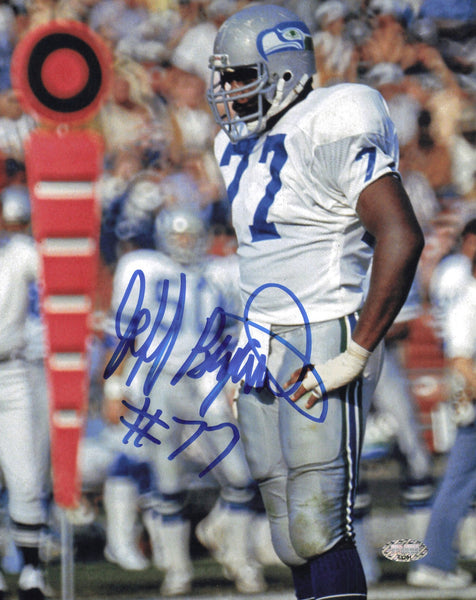 Jeff Bryant Autographed Signed 8x10 Photo Seattle Seahawks MCS Holo #63201