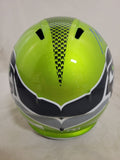 KENNETH WALKER III SIGNED SEATTLE SEAHAWKS FLASH SPEED REPLICA HELMET BECKETT