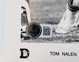 Tom Nalen Autographed Denver Broncos B/W 8x10 Photo Beckett COA