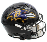 Trey Hendrickson Signed Baltimore Ravens Speed Flex Authentic NFL Helmet