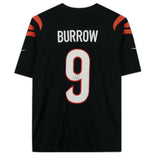 JOE BURROW Autographed Bengals 2021 Black Nike Limited Jersey FANATICS
