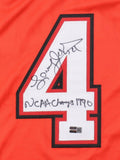 Larry Johnson Signed UNLV Running Rebels Jersey "NCAA Champs 1990" (Steiner)