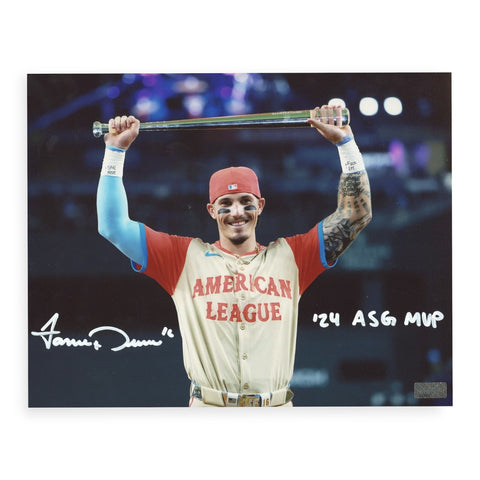 Jarren Duran Signed Autographed 8x10 Photo w/ '24 ASG MVP Inscription JSA Boston