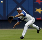 Andruw Jones Signed Atlanta Braves Throwback Early 1970's Style Jersey (JSA COA)