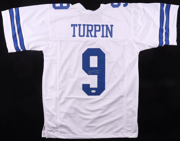 KaVontae Turpin Signed Dallas Cowboys Jersey (JSA) 3xPro Bowl Wide Receiver/K.R