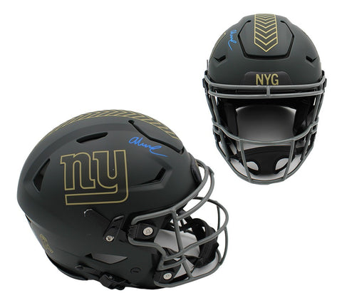 Abdul Carter Signed New York Giants Speed Flex Authentic STS 4 NFL Helmet