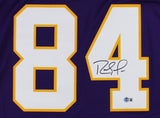 Randy Moss Signed Minnesota Vikings Mitchell & Ness Legacy Purple NFL Jersey