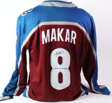 Cale Makar Breakaway Burgundy Jersey Autographed w/ inscription "2022 SC Champs"