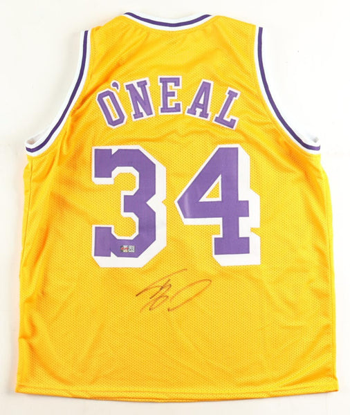 Shaquille O'Neal Signed Los Angeles Lakers Jersey (PIA Hologram) 4xNBA Champion