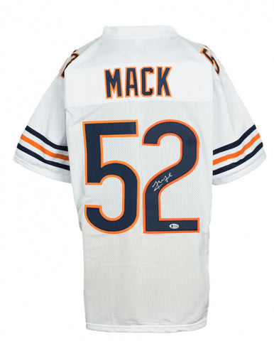 Khalil Mack Signed Chicago Bears Custom Football Jersey Beckett 148234