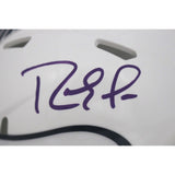 Randy Moss Autographed Minnesota Vikings 24 STS Mini Helmet Beckett 48892