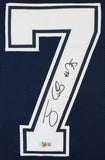 Tony Casillas Authentic Signed Navy Pro Style Jersey Autographed BAS Witnessed