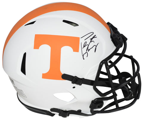 PEYTON MANNING SIGNED TENNESSEE VOLUNTEERS LUNAR AUTHENTIC SPEED HELMET FANATICS