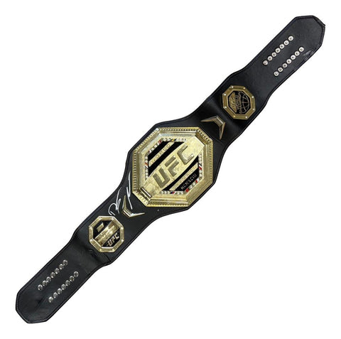 Dustin Poirier Signed UFC Full Size MMA Replica Championship Belt PSA/DNA