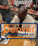 Demarcus Ware Autographed Dallas Cowboys Lunar Mini Helmet Beckett 40498