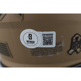 AJ Brown Autographed/Signed Philadelphia Eagles 23 STS Mini Helmet Beckett 49044