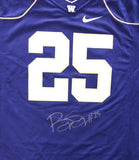 WASHINGTON BISHOP SANKEY AUTOGRAPHED PURPLE NIKE JERSEY SIZE XL MCS HOLO 73079