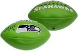 Kam Chancellor Autographed Signed Seattle Seahawks Green Logo Football MCS Holo