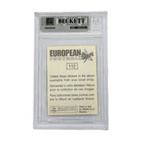 Ronaldo Nazario Signed 1996-97 Panini European Football Stars Stickers - BGS 9