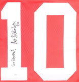 Art Schlichter Signed Ohio State Buckeyes Jersey Inscribed "Go Bucks!" (JSA)