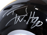TJ Watt Autographed Pittsburgh Steelers F/S Speed Authentic Helmet - Beckett W