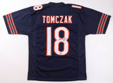 Mike Tomczak Signed Chicago Bears Jersey (Beckett) Ex-Ohio State Buckeye Q.B
