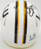 Odell Beckham Jr. Signed LSU Tigers White Speed Mini Helmet Beckett Wit