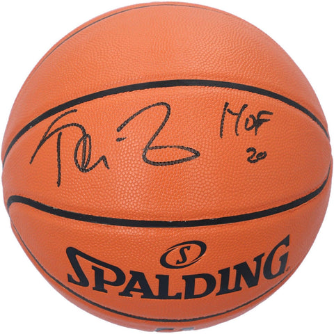 Kevin Garnett Timberwolves Signed I/O Basketball & "HOF 20" Insc - Black Ink