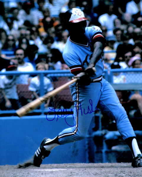 Twins LARRY HISLE Signed 8x10 Photo #3 AUTO - 2 x All Star - 1977 AL RBI Champ
