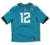 Travis Hunter Signed Jacksonville Jaguars Nike Game Teal NFL Jersey