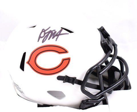 D.J. Moore Autographed Chicago Bears Lunar Speed Mini Helmet-Beckett W Hologram