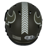 Dalton Schultz Autographed Houston Texans 2022 STS Speed Mini Helmet Beckett