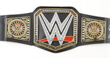 Replica WWE Championship Belt Signed by 4 with Multiple Inscriptions See Photos