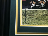 Packers Super Bowl I Champions Autographed Framed 16x20 Photo With Sigs Incl Bar