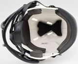 WARREN MOON AUTOGRAPHED SEAHAWKS LUNAR ECLIPSE WHITE MINI HELMET MCS HOLO 196471