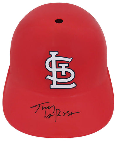 Tony LaRussa Signed St. Louis Cardinals Replica Souvenir Batting Helmet (SS COA)