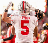 Dallan Hayden Signed Ohio State Buckeyes Jersey (Playball Ink) 2023 Sophomore RB