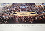COREY KISPERT AUTOGRAPHED 12X36 PANORAMIC PHOTO GONZAGA BULLDOGS MCS HOLO 194798