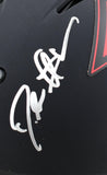 Deion Sanders Signed Falcons F/S Eclipse Speed Authentic Helmet - Beckett W Holo